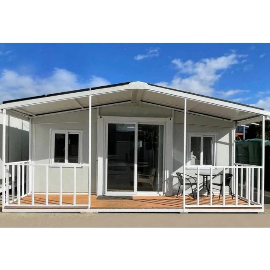 Embracing Off-Grid Living in a Prefab Expandable Container Home